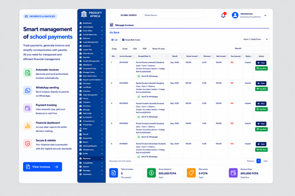 Payments